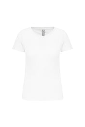 T-shirt col rond en coton biologique pour femmes | K3026IC