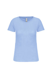 T-shirt col rond en coton biologique pour femmes | K3026IC