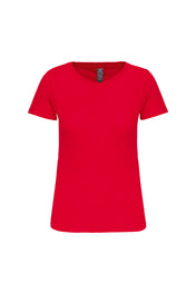 T-shirt col rond en coton biologique pour femmes | K3026IC