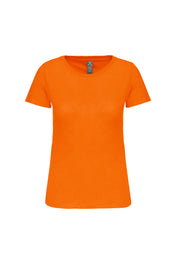 T-shirt col rond en coton biologique pour femmes | K3026IC