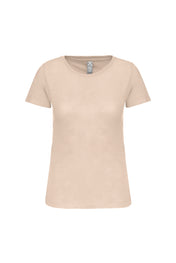 T-shirt col rond en coton biologique pour femmes | K3026IC
