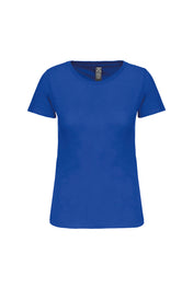 T-shirt col rond en coton biologique pour femmes | K3026IC