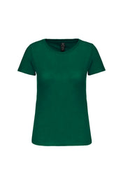 T-shirt col rond en coton biologique pour femmes | K3026IC