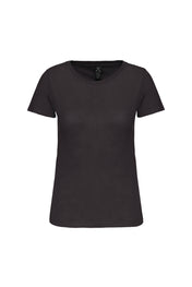 T-shirt col rond en coton biologique pour femmes | K3026IC