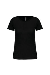 T-shirt col rond en coton biologique pour femmes | K3026IC