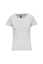 T-shirt col rond en coton biologique pour femmes | K3026IC