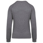 Ladies’ Organic Cotton Crew Neck Raglan Sleeve Sweatshirt - K481