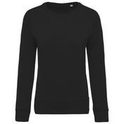 Ladies’ Organic Cotton Crew Neck Raglan Sleeve Sweatshirt - K481