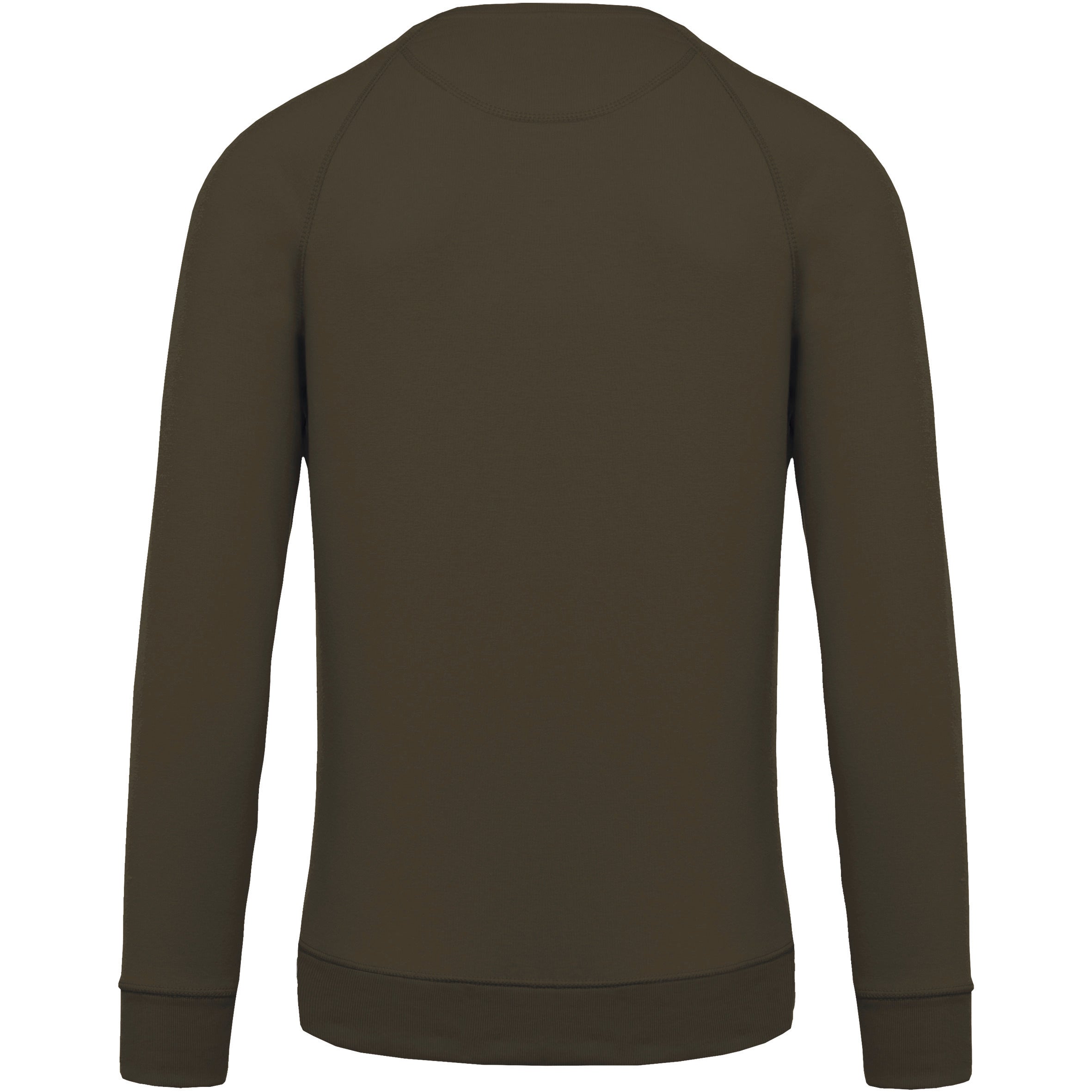 Men's Organic Cotton Crew Neck Raglan Sleeve Sweatshirt - K480