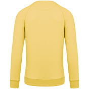 Men's Organic Cotton Crew Neck Raglan Sleeve Sweatshirt - K480