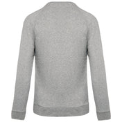 Men's Organic Cotton Crew Neck Raglan Sleeve Sweatshirt - K480