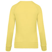 Ladies’ Organic Cotton Crew Neck Raglan Sleeve Sweatshirt - K481