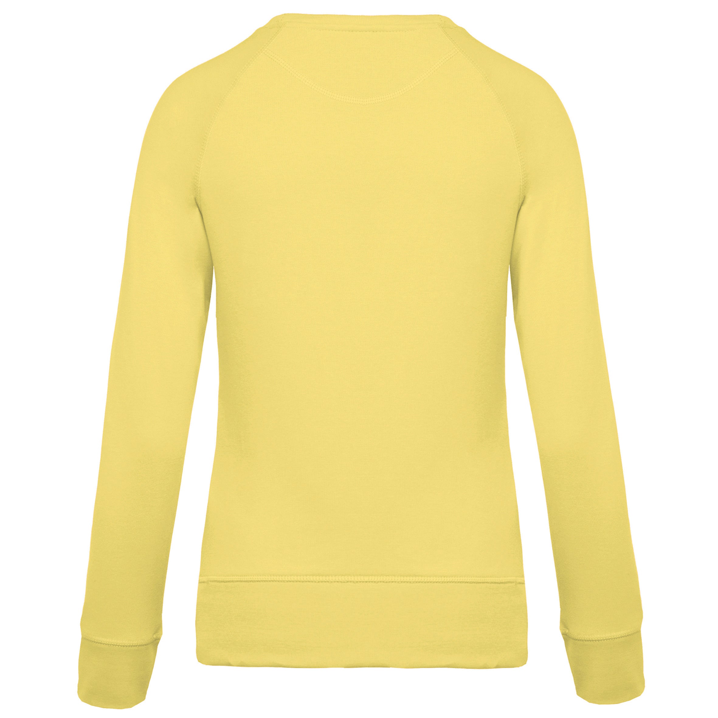 Ladies’ Organic Cotton Crew Neck Raglan Sleeve Sweatshirt - K481