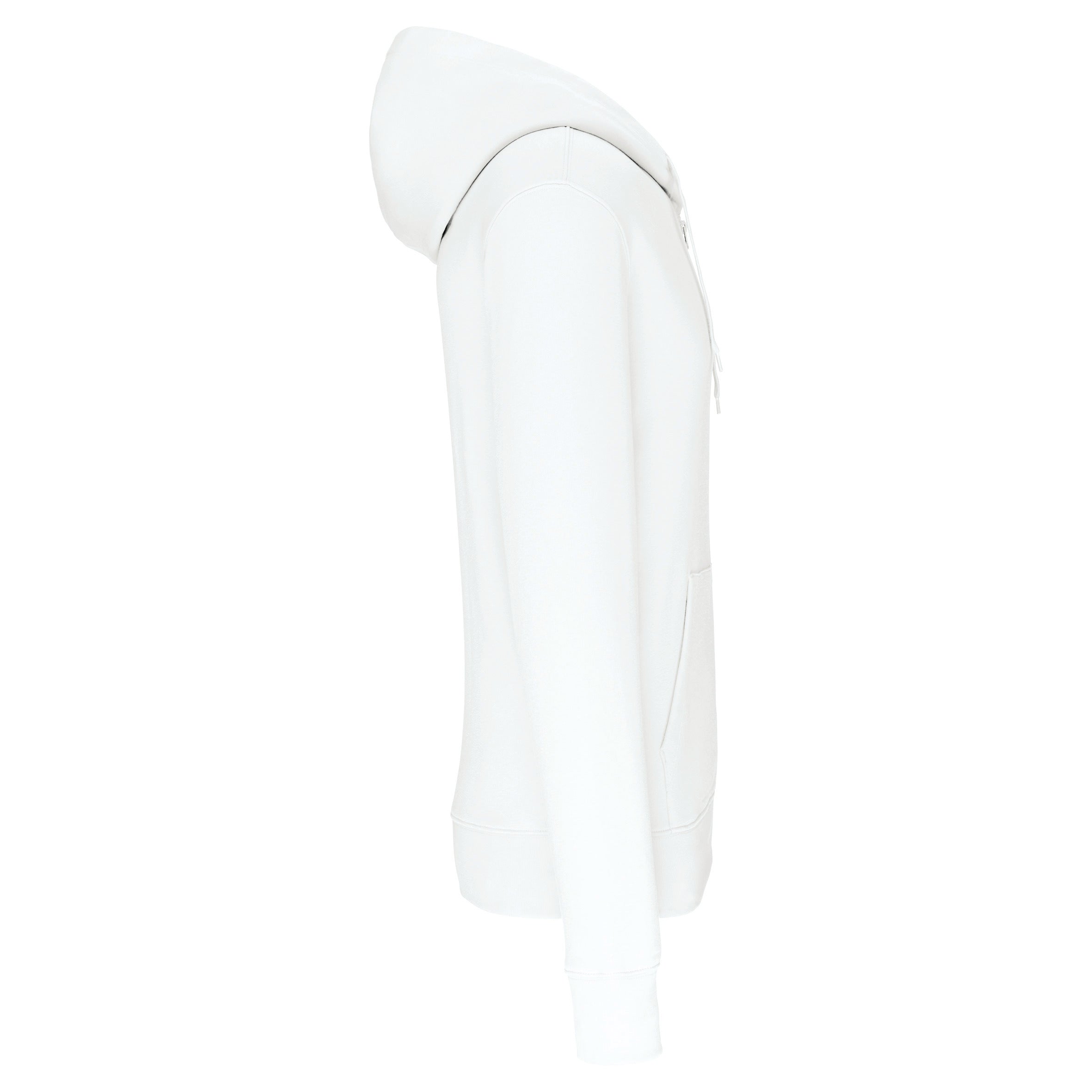 Men's Eco-friendly Hoodie with Zip - 280 g/m² - K4030