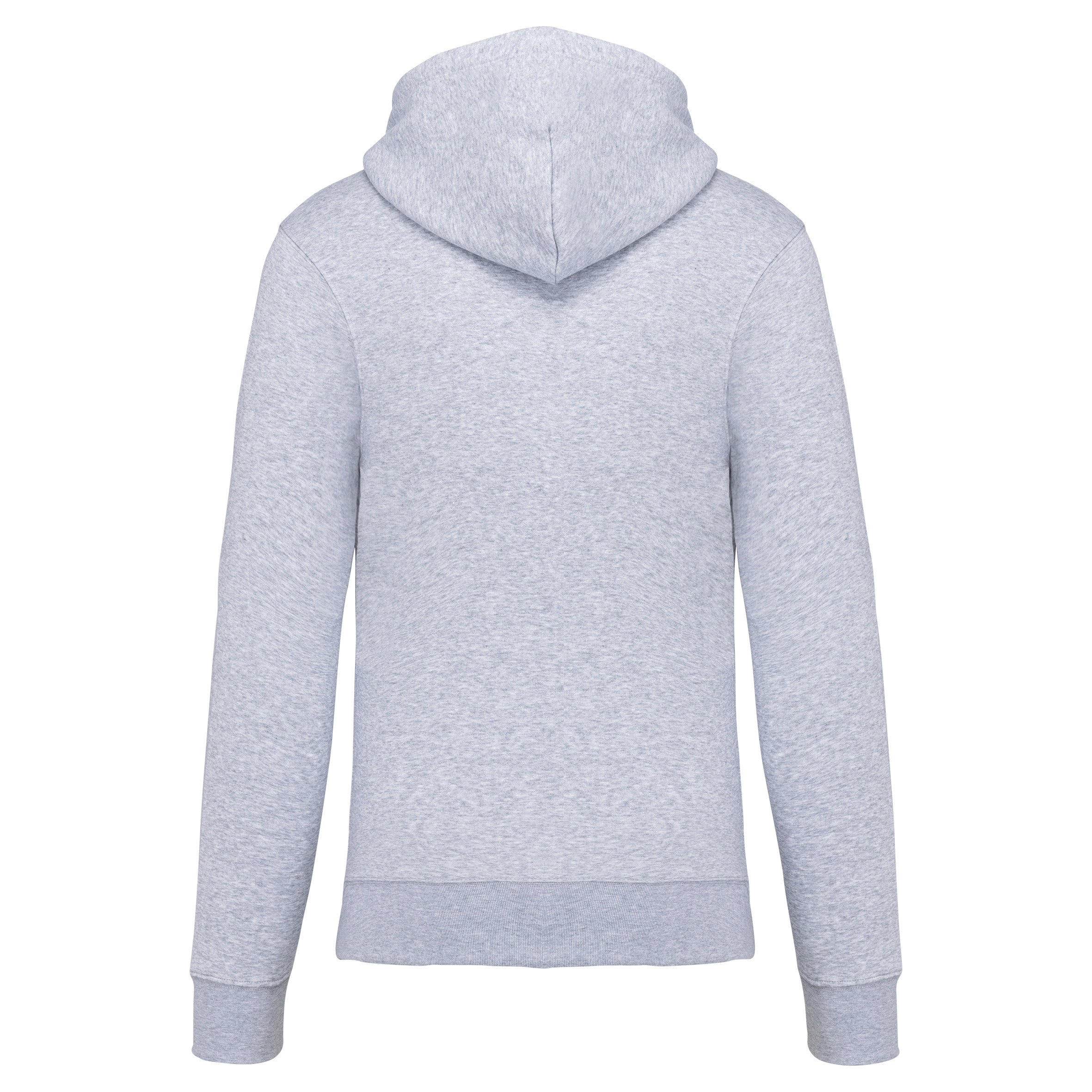Men's Eco-friendly Hoodie with Zip - 280 g/m² - K4030