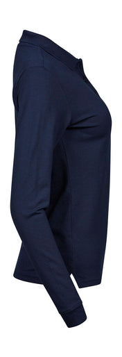 Ladies Luxury Long Sleeve Stretch Polo - 215 g/m² | 52054