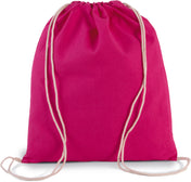 Organic Cotton Small Drawstring Bag - KI0147