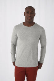 T-shirt à manches longues en coton biologique pour homme - GTM070