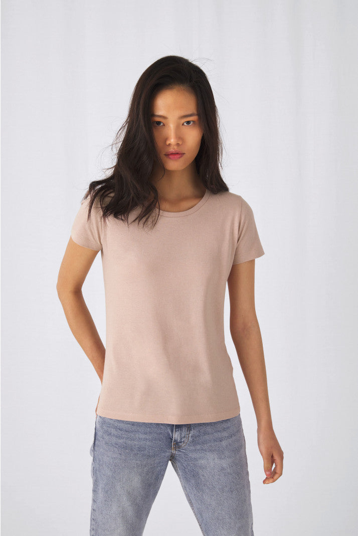 B&C CGTW043 - Damen T-Shirt aus Bio-Baumwolle mit Rundhalsausschnitt