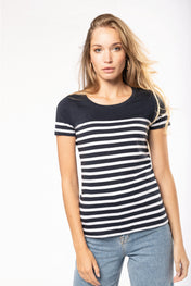 Ladies’ Organic  Sailor T-shirt - Crew Neck - K3034