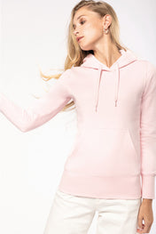 Ladies' Hooded Sweater Organic Cotton - K4028