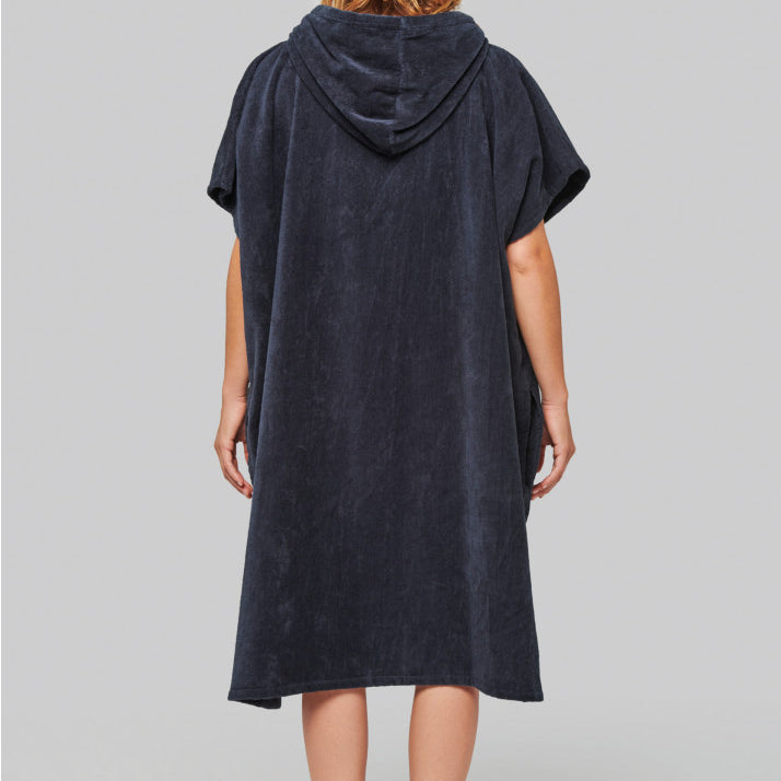 Unisex Hooded Towelling Poncho - PA581