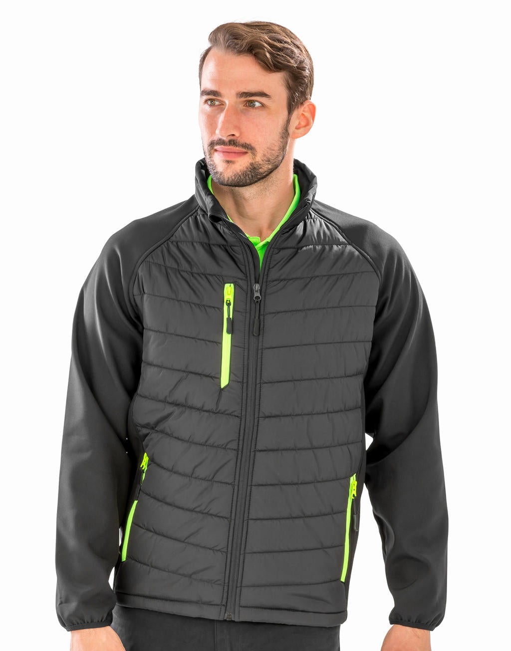 Black Compass Softshell Matelassé - 08433