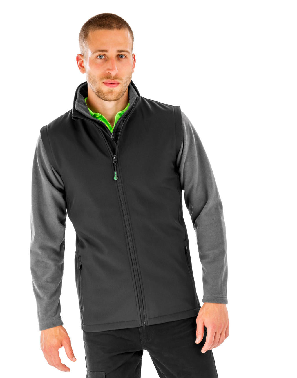 Softshell Imprimable 2 Couches Recyclé pour Hommes - 96133