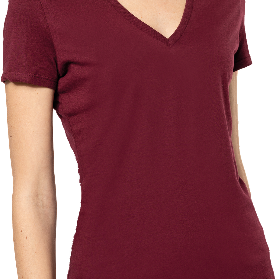 Wholesale Organic V-Neck T-Shirts