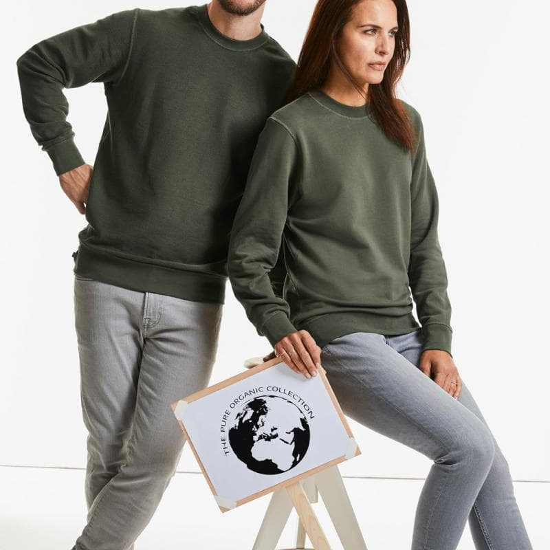 Sustainable Organic Crewneck Sweatshirts Wholesale