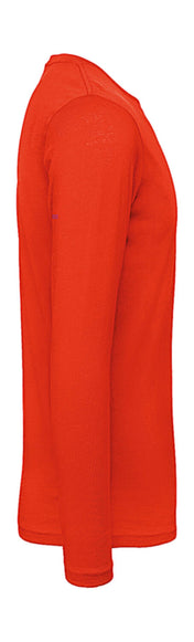 Camiseta de manga larga orgánica para hombres - 01742