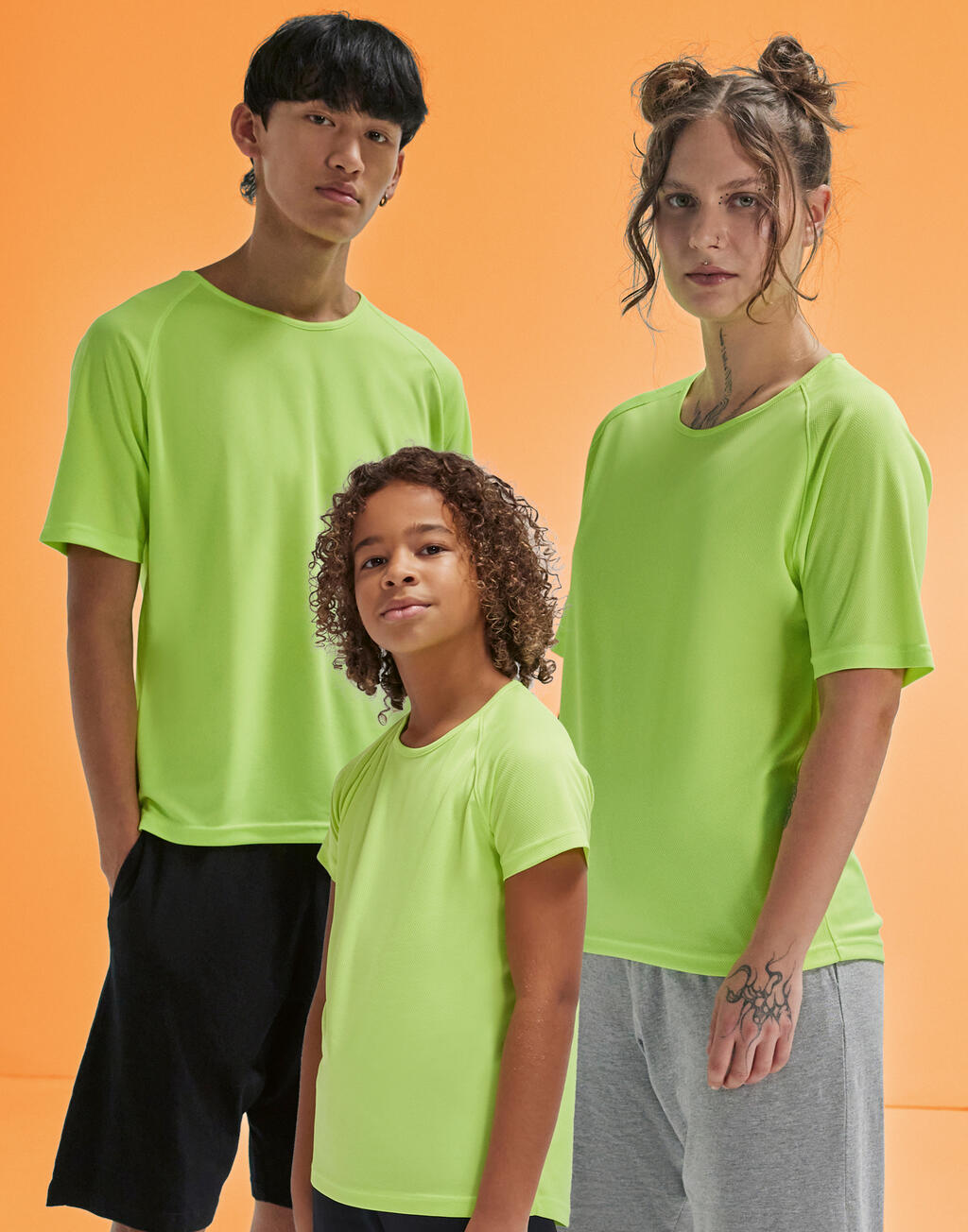 Camiseta Activa para Niños - 140 g/m², Ligera y Transpirable | 03842