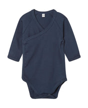 Baby Lange Mouw Kimono Romper - 07047