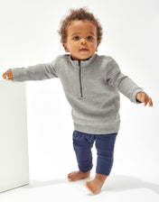 Babybugz 07647 - Baby Quarter Zip Sweat