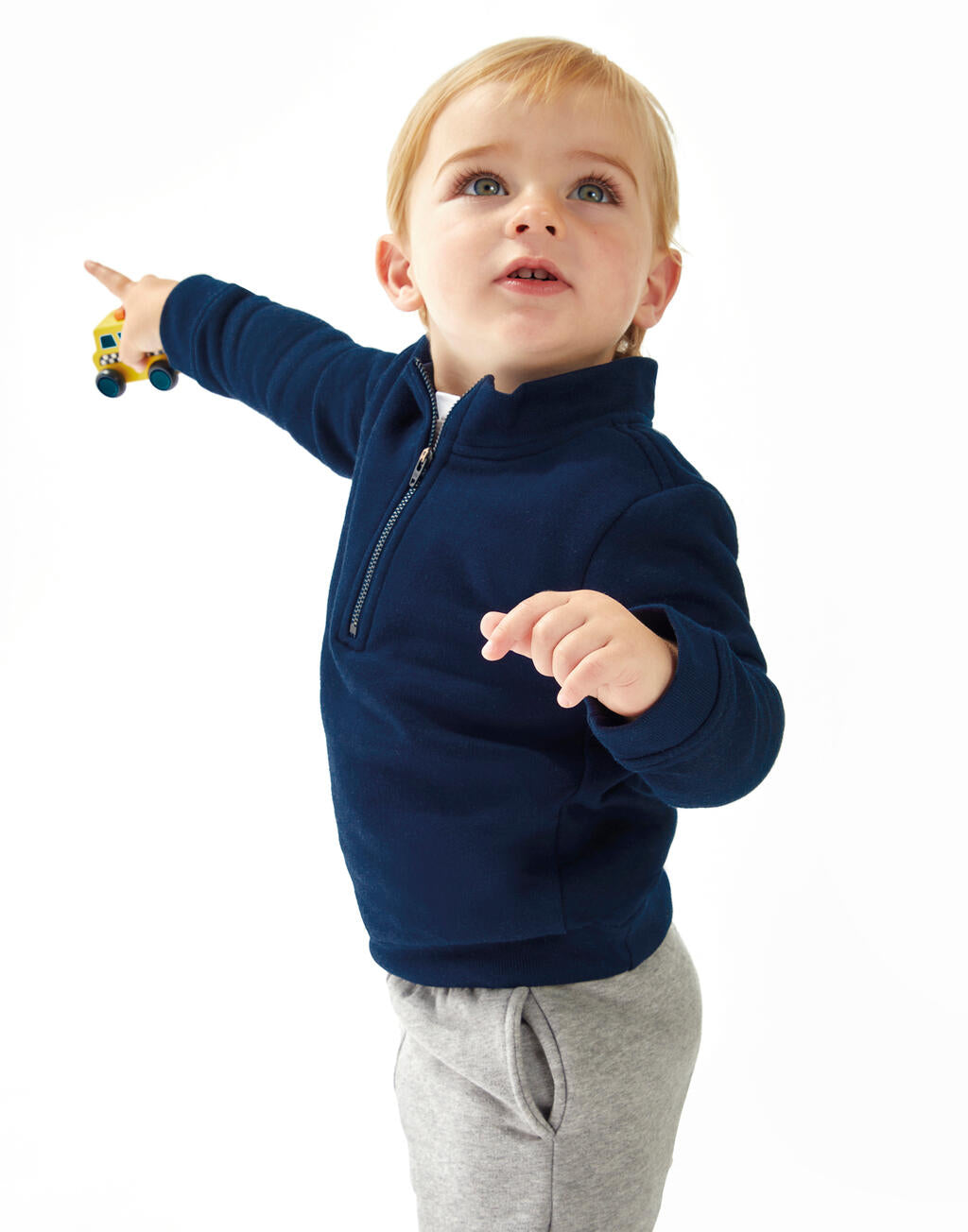 Babybugz 07647 - Baby Quarter Zip Sweat