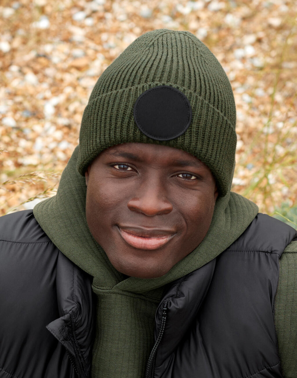 Circulaire Mode Patch Beanie - Gerecycled & Aanpasbaar | tienduizendhonderdnegenenzestig