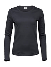 Ladies Long Sleeve T-Shirt - Interlock - 220 g/m² | 10354