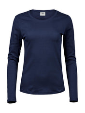 Ladies Long Sleeve T-Shirt - Interlock - 220 g/m² | 10354