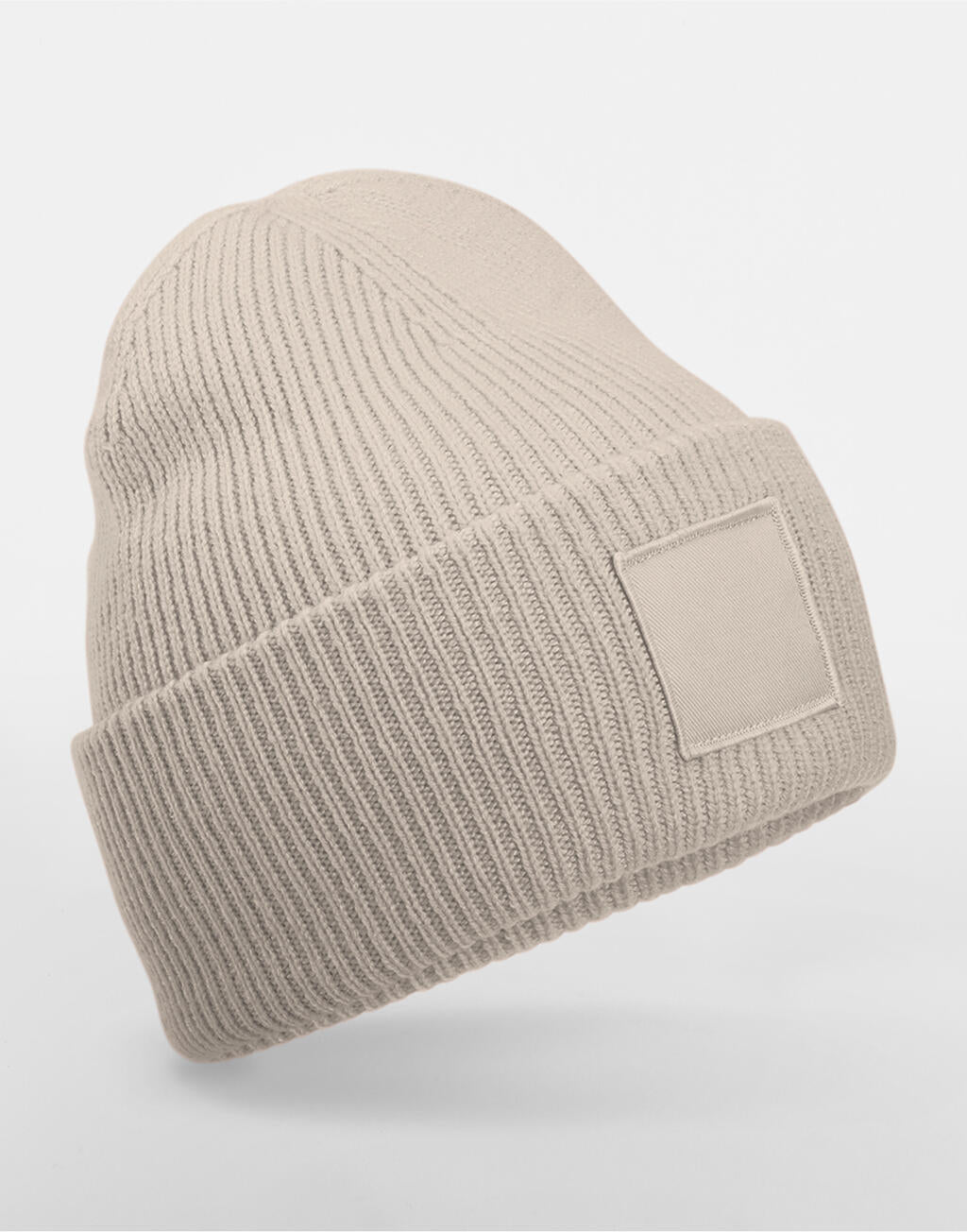 Diep Omgeslagen Tonale Patch Beanie - Gerecycled & Aanpasbaar | tienduizend driehonderdnegenenzestig