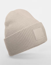 Diep Omgeslagen Tonale Patch Beanie - Gerecycled & Aanpasbaar | tienduizend driehonderdnegenenzestig