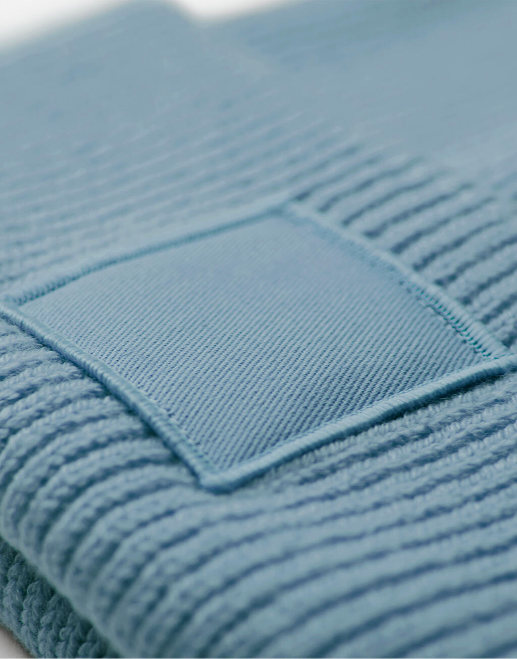 Diep Omgeslagen Tonale Patch Beanie - Gerecycled & Aanpasbaar | tienduizend driehonderdnegenenzestig