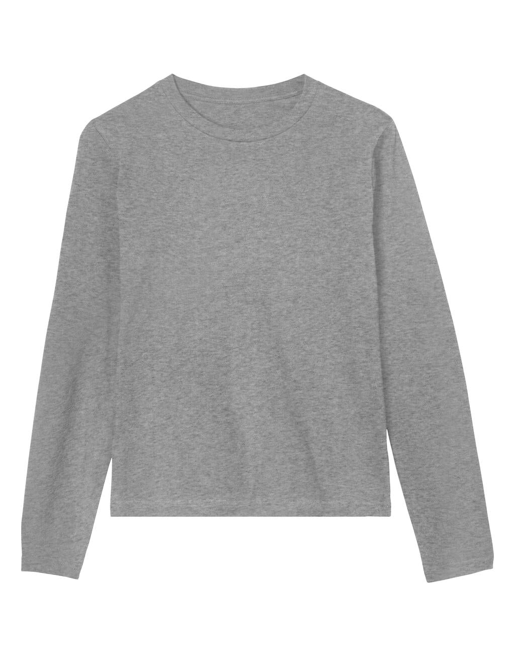 Women's Organic Cotton Long Sleeve Tee | Organic Blank