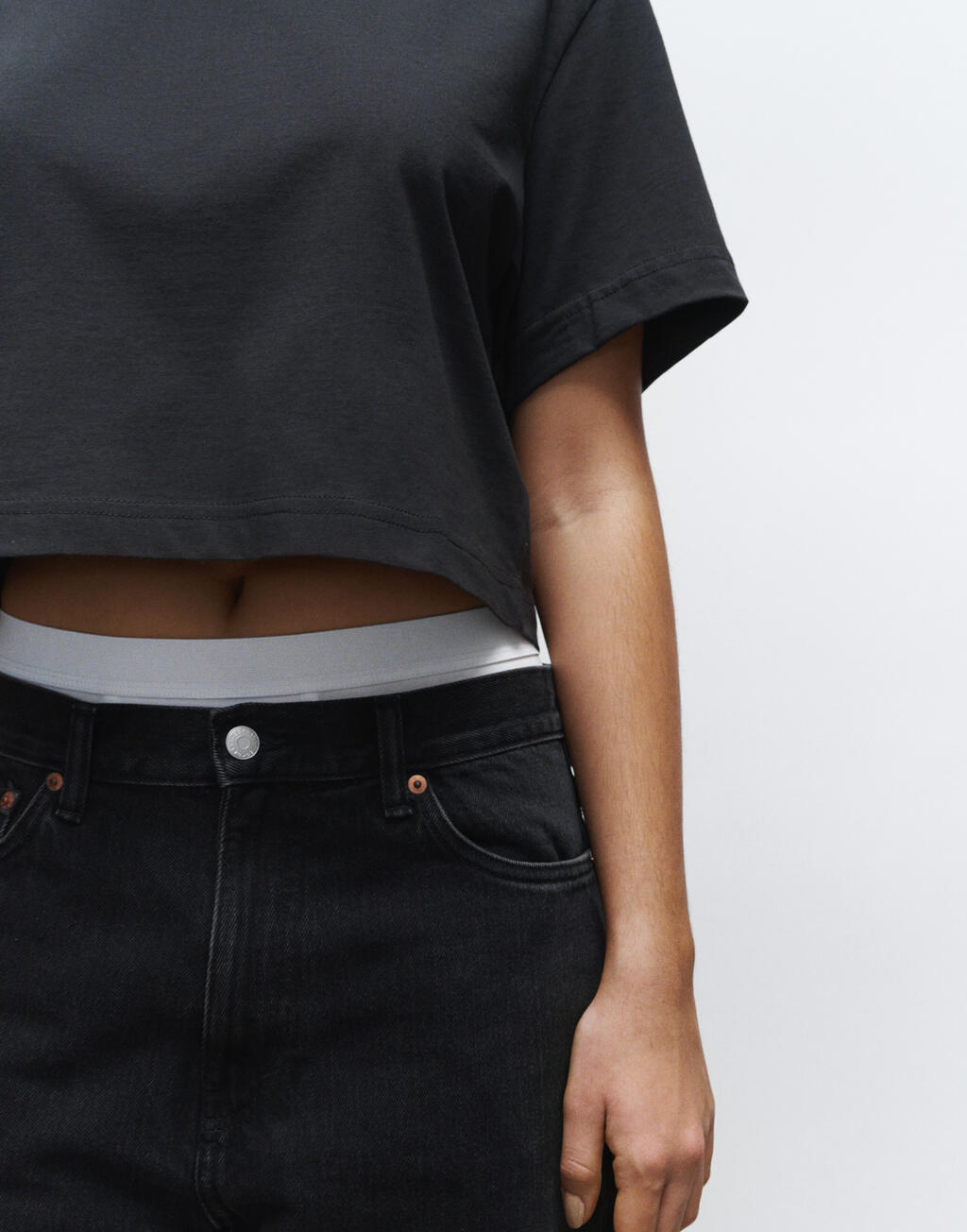 Dames Crop Top van Biologisch Katoen - 180 g/m² | tienduizend zeshonderd eenenveertig