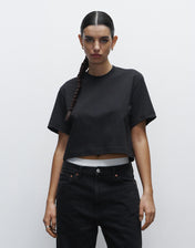 Dames Crop Top van Biologisch Katoen - 180 g/m² | tienduizend zeshonderd eenenveertig