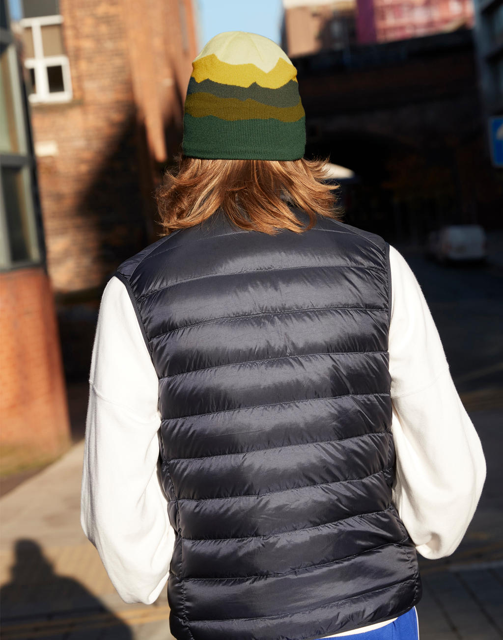 Mountain Peaks Recycled Pull-On Beanie – Fleece Lined | B394R