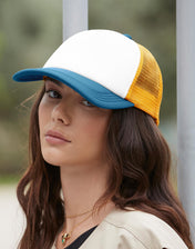 Retro 5-Panel Trucker - Gewatteerd, Gerecycled & Klaar voor Maatwerk | dertien duizend vijfhonderd negenenzestig