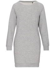 Lounge-Kleid aus Bio-Baumwollfleece - K493