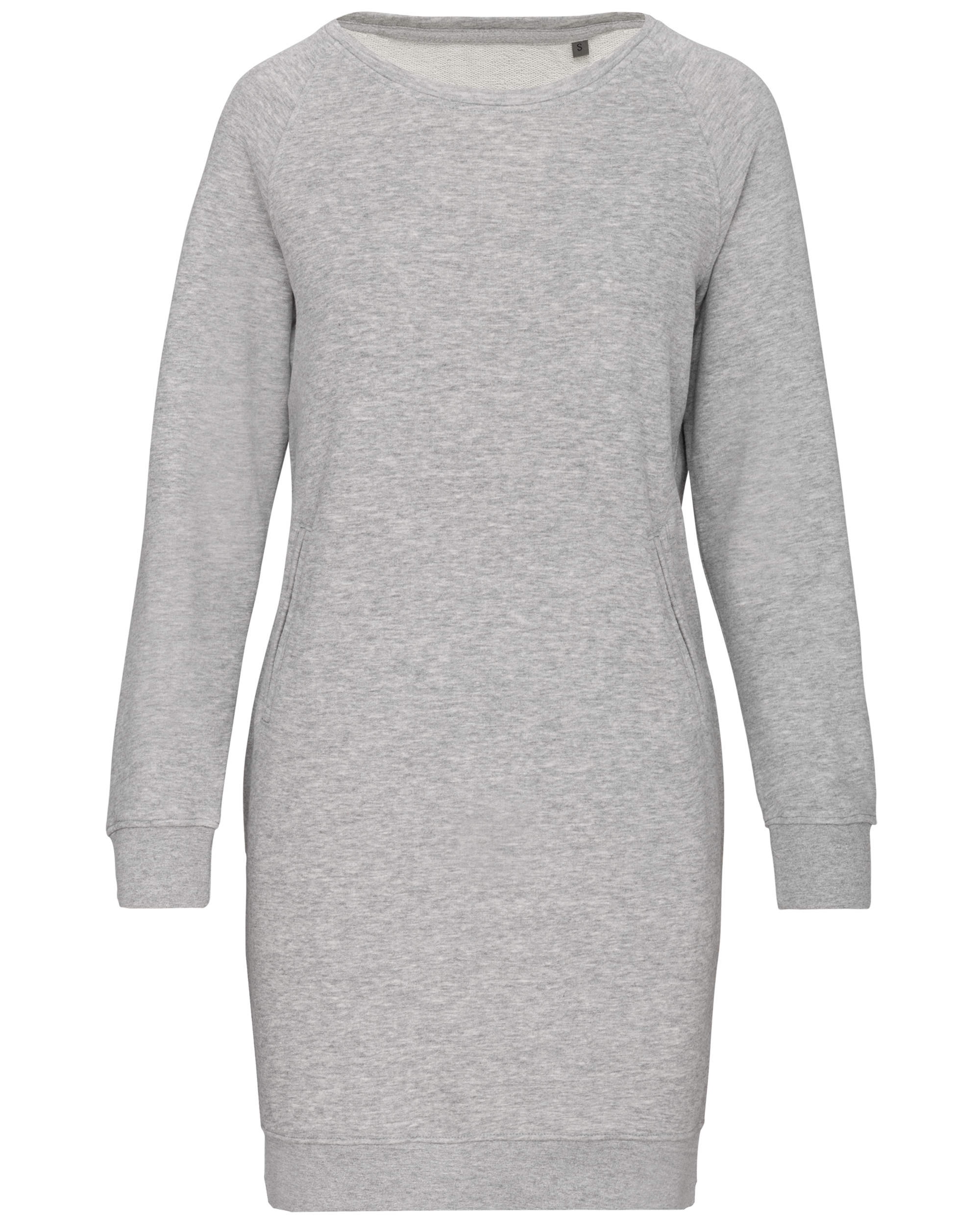Lounge-Kleid aus Bio-Baumwollfleece - K493