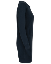 Lounge-Kleid aus Bio-Baumwollfleece - K493