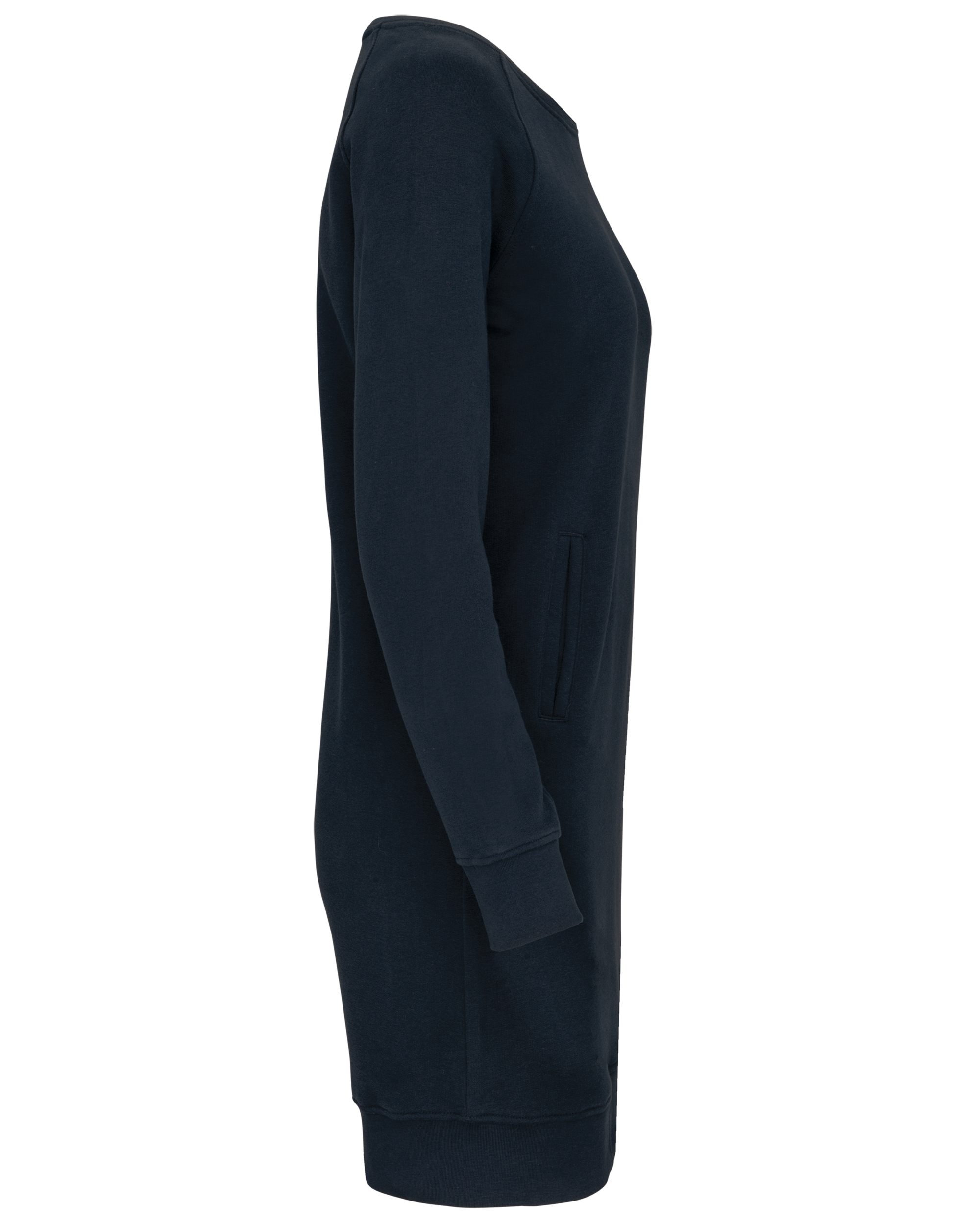 Lounge-Kleid aus Bio-Baumwollfleece - K493